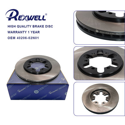 40206-02N01 40206-02N00 40206-09G00 40206-09G03 40206-05N26 Disc Brake Rotor for Nissan Urvan E24 Pickup NP300 TD23 TD27