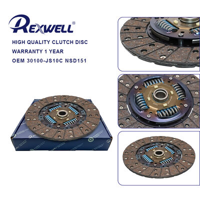 30100-JS10C 30100-JS10B 30100-EB300 REXWELL High Performance Clutch Disc NSD151 for Nissan Navara NP300 D40 Pathfinder R51