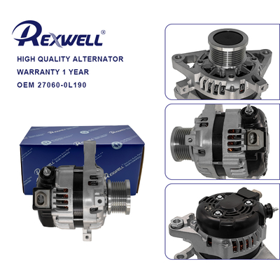 27060-0L190 27060-0L280 102211-2120 12V 80A Auto Alternator Assembly cho Toyota Hilux Revo 1GD 2GD