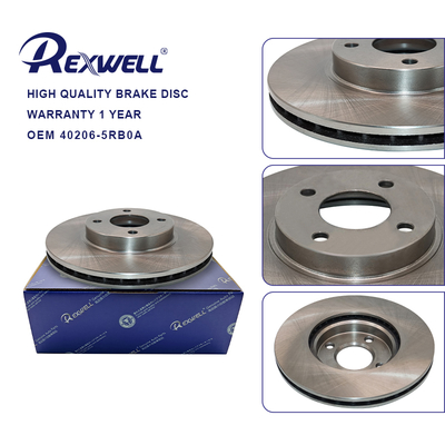 40206-5RB0A Rexwell Rotor đĩa phanh trước cho Nissan Kicks
